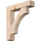 Ekena Millwork Westlake Block Smooth Bracket w/ Offset Brace, Douglas Fir, 7 1/2"W x 34"D x 38"H BKT0806X34X38WTL05SDF - alternate 1